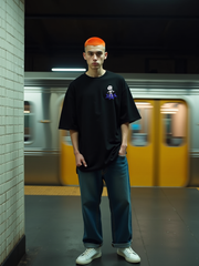 FEAR NOT DEATH / Oversized T-shirt