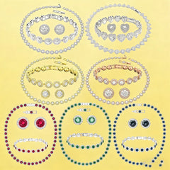 Elegant Charming Jewelry, Inlaid with Sparkling Zirconia for Daily Wear & Special Occasions, Add Sparkle To Your Look