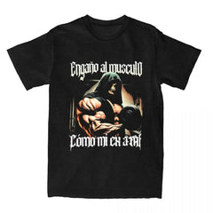 Fitness T-shirt Calacas Chidas Gym Fitness Con Frases Sarcasticas T-shirt Men Women Retro Tees Tops Streetwear Casual Unisex