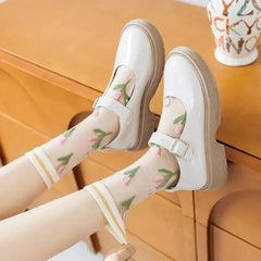Fashion Sock for Women Summer Breathable Trendy Casual Women's Socks Cute Fashion Korean Style Transparent Lace Sweet