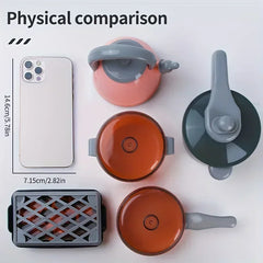 Kids Kitchen Set with Realistic Cooking Tools Creative Role Play Toys for Boys and Girls Gifts for Children's Imaginative Play