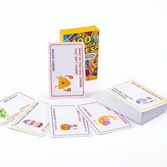 Kids Joke Cards 100pcs - Fun Lunchbox Notes With Puns Riddles Conversation Starters For Family Car Rides Road Trip Board Game