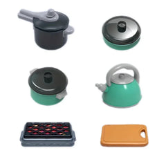 Kids Kitchen Set with Realistic Cooking Tools Creative Role Play Toys for Boys and Girls Gifts for Children's Imaginative Play