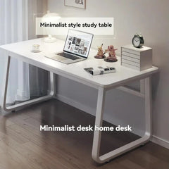 Desk for home use, student writing desk, study desk, small layout, minimalist office desk, bedroom desk, minimalist style, compu