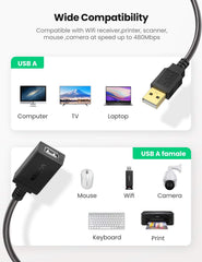 UGREEN 10m USB 2.0 Active Extension Cable