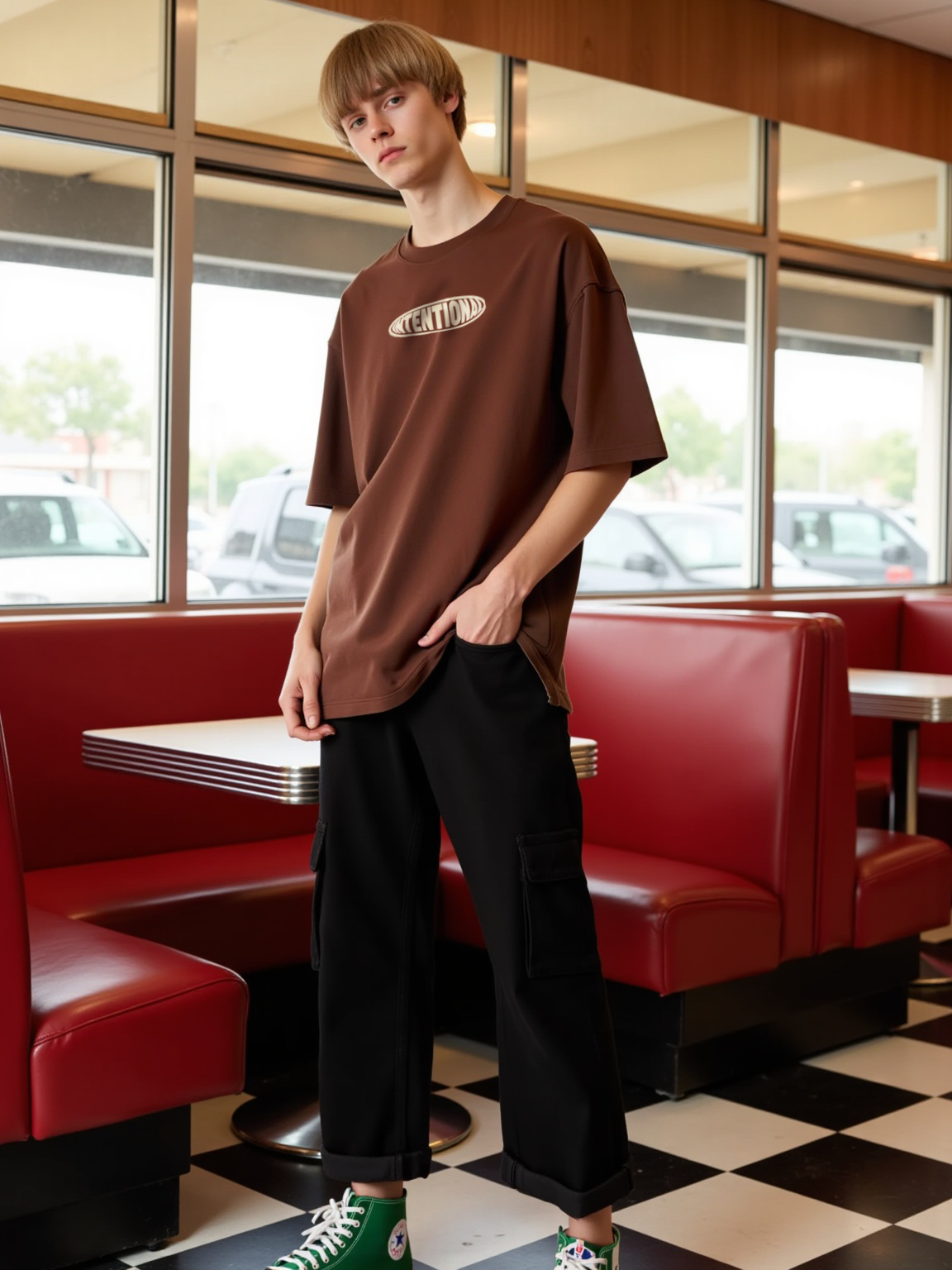 "INTENTIONAL" Unisex Oversized T-shirt