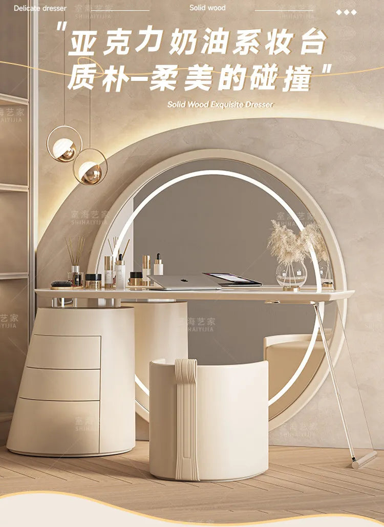 Oganizer Organizer Dressing Table Apartment Italian Ornaments Girls Dressing Table Drawer Modern Tocador Maquillaje Furniture
