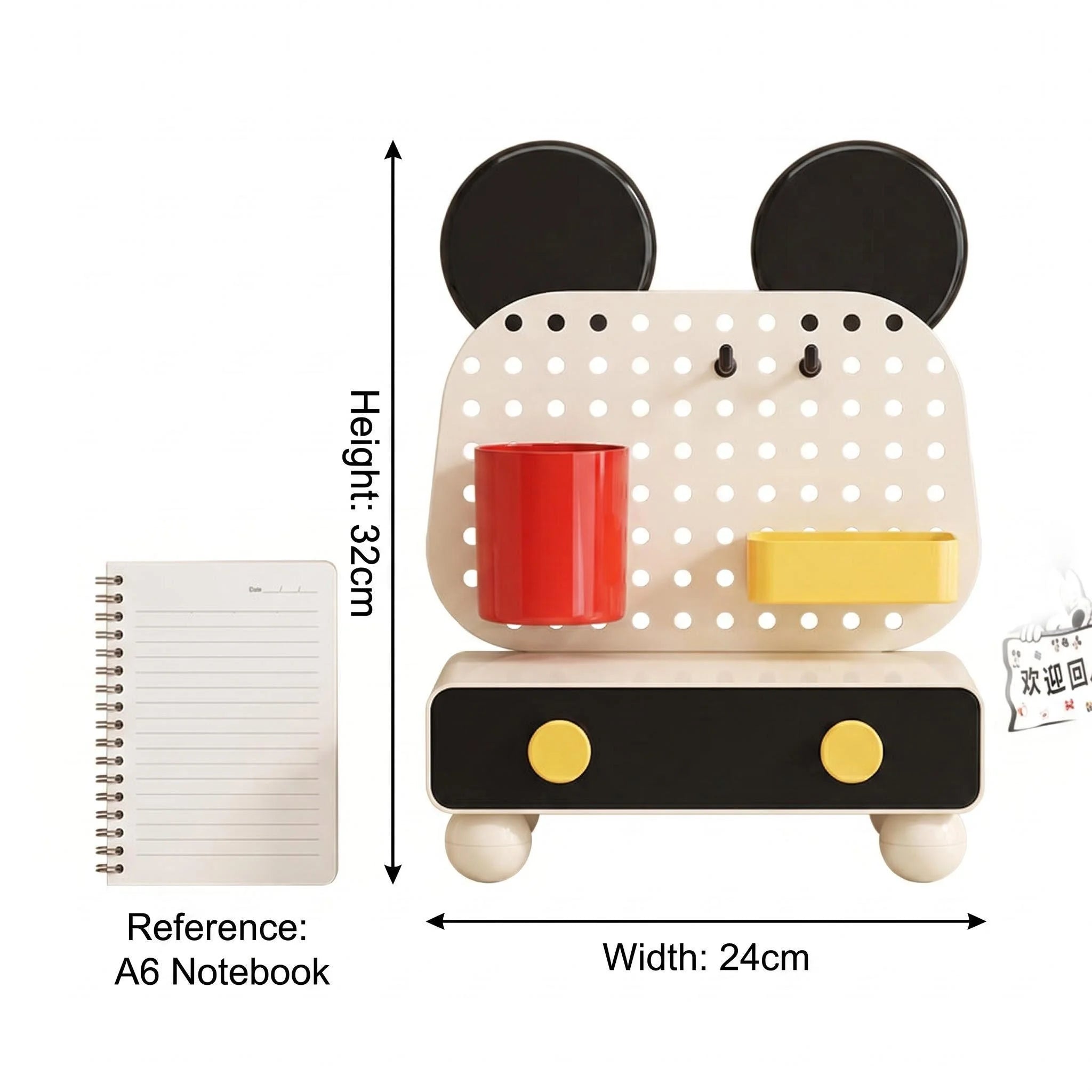 Desktop storage box and shelf,  for organizing keys and miscellaneous items in the entryway,cute and stylish, office desk, dormi