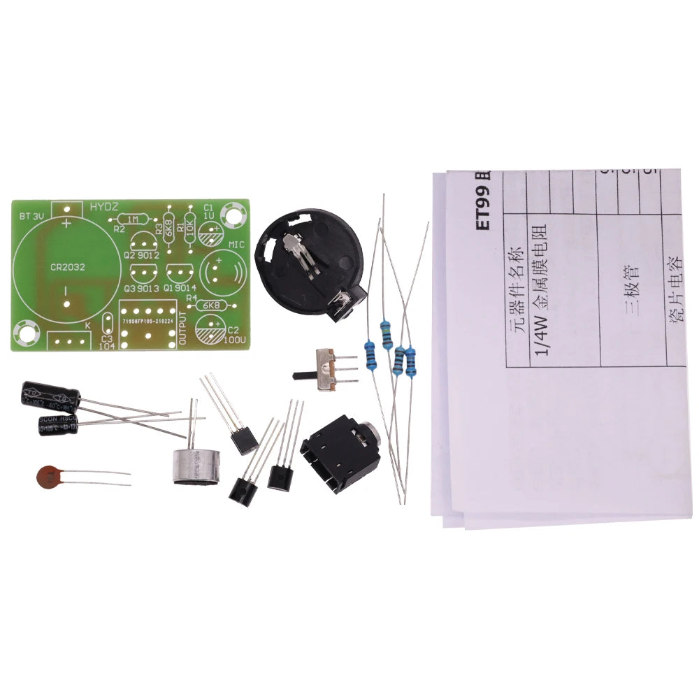 Hearing Aid Diy kit Audio amplifier Practical Teaching Competition Electronic DIY Interest Production Parts