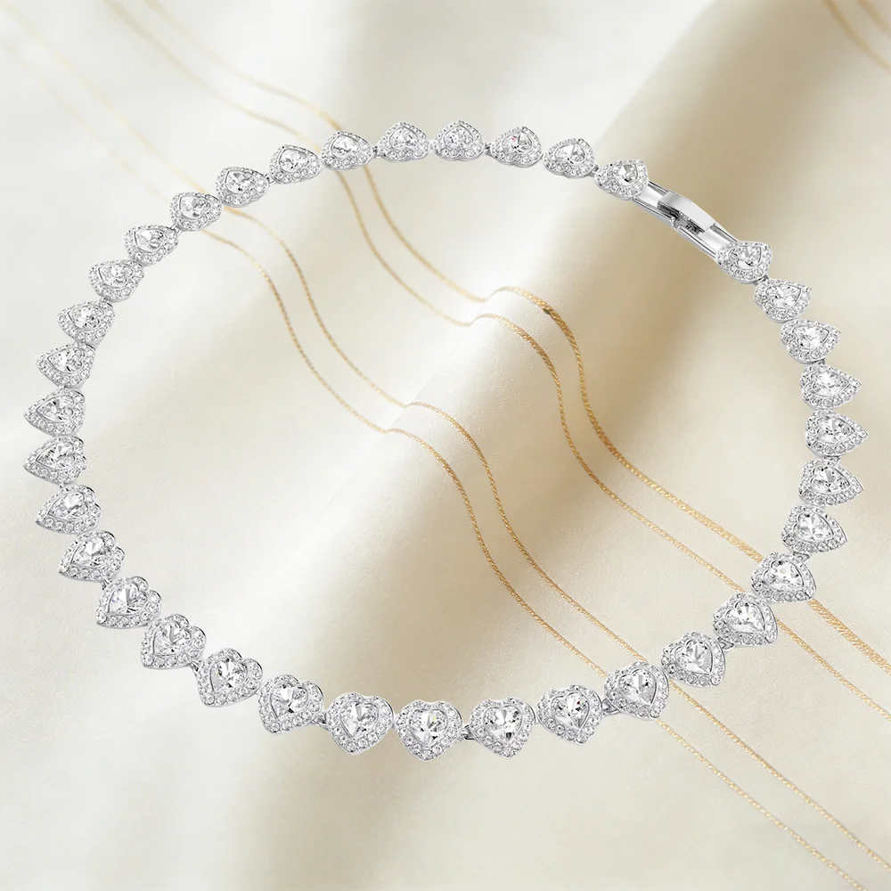 Elegant Charming Jewelry, Inlaid with Sparkling Zirconia for Daily Wear & Special Occasions, Add Sparkle To Your Look