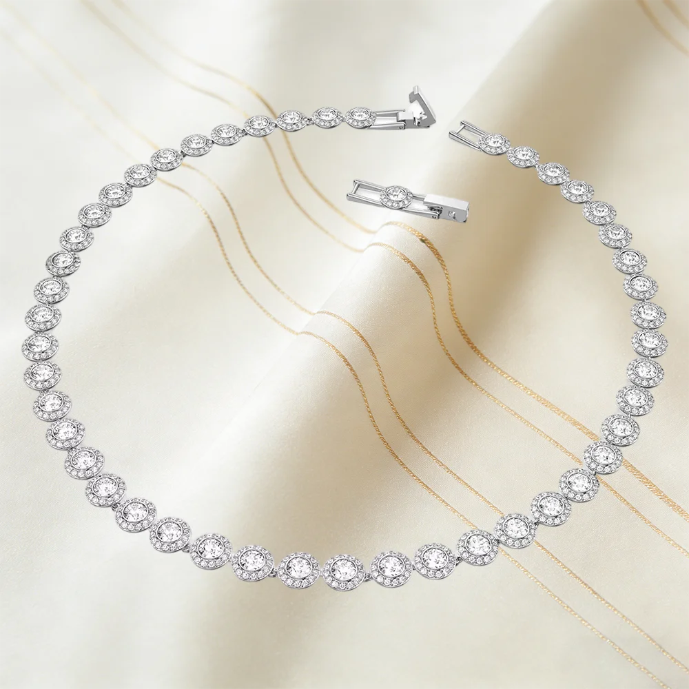 Elegant Charming Jewelry, Inlaid with Sparkling Zirconia for Daily Wear & Special Occasions, Add Sparkle To Your Look
