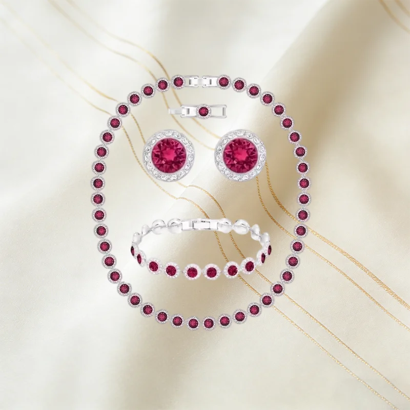 Elegant Charming Jewelry, Inlaid with Sparkling Zirconia for Daily Wear & Special Occasions, Add Sparkle To Your Look