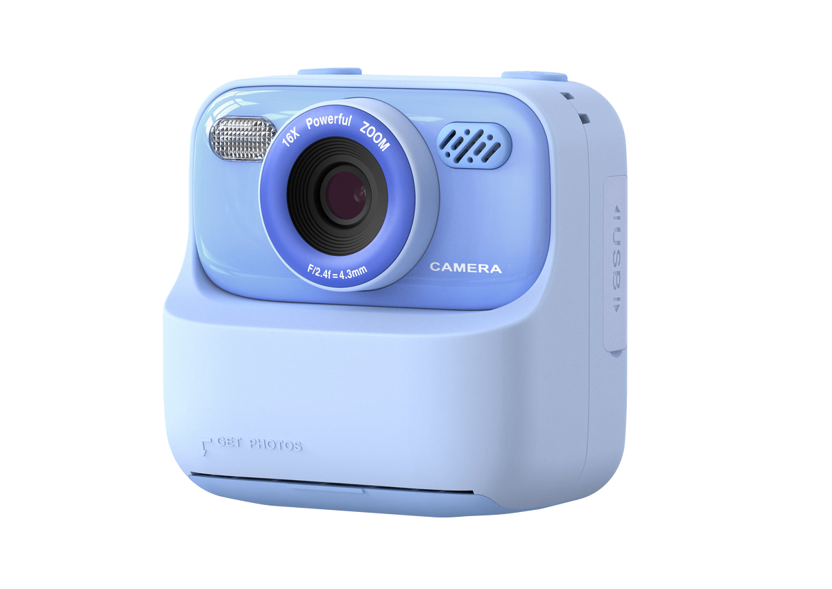 Kid Camera Instant Print Photo Kids Digital Camera Children Video Recorder Toys Pocket Thermal Photo Printer for Boys Girls Gift