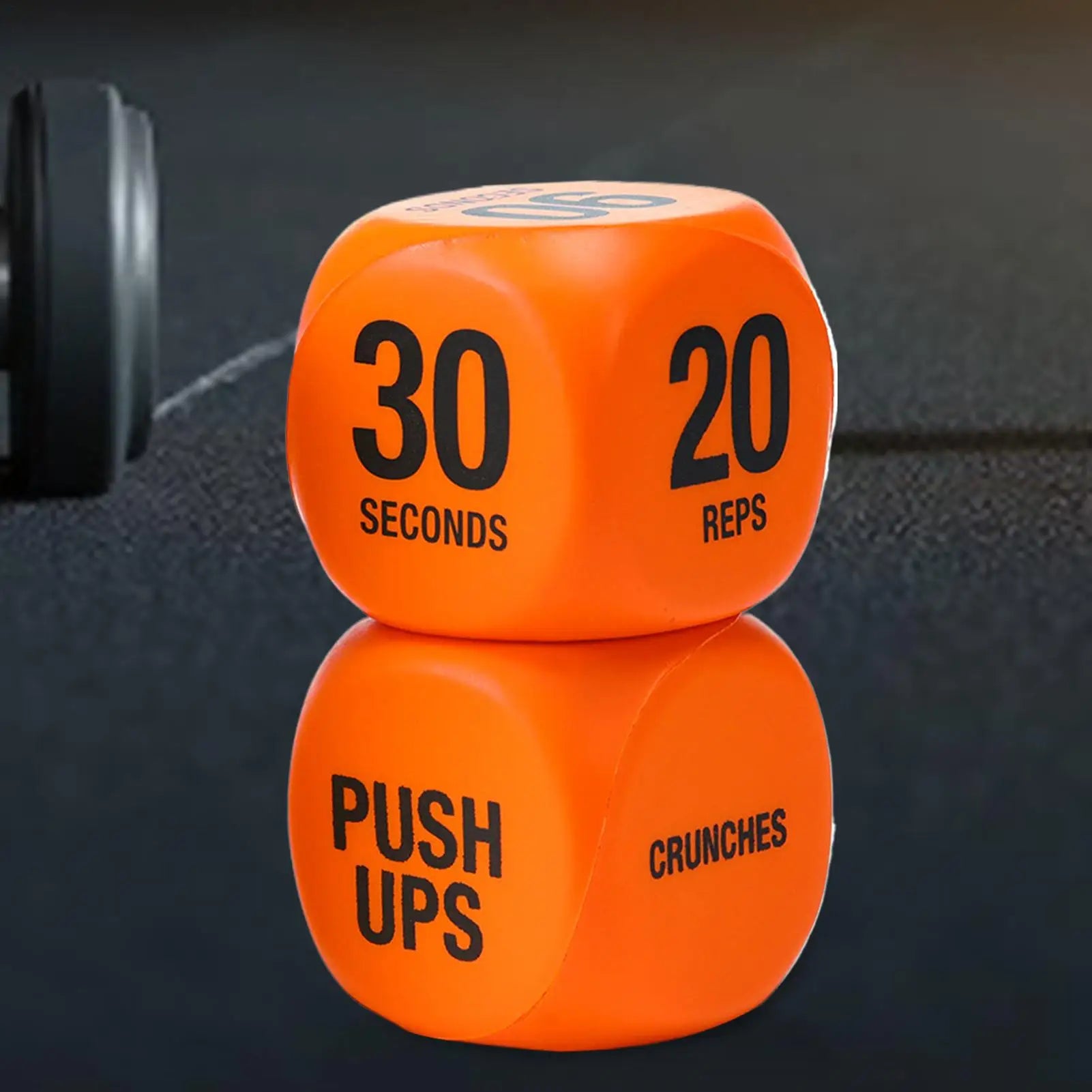 Fitness Exercise Dice Funny Gym Exercise Dice Game High Strength Training Equipment  for Stilt Jumps and Push-ups Home Gym