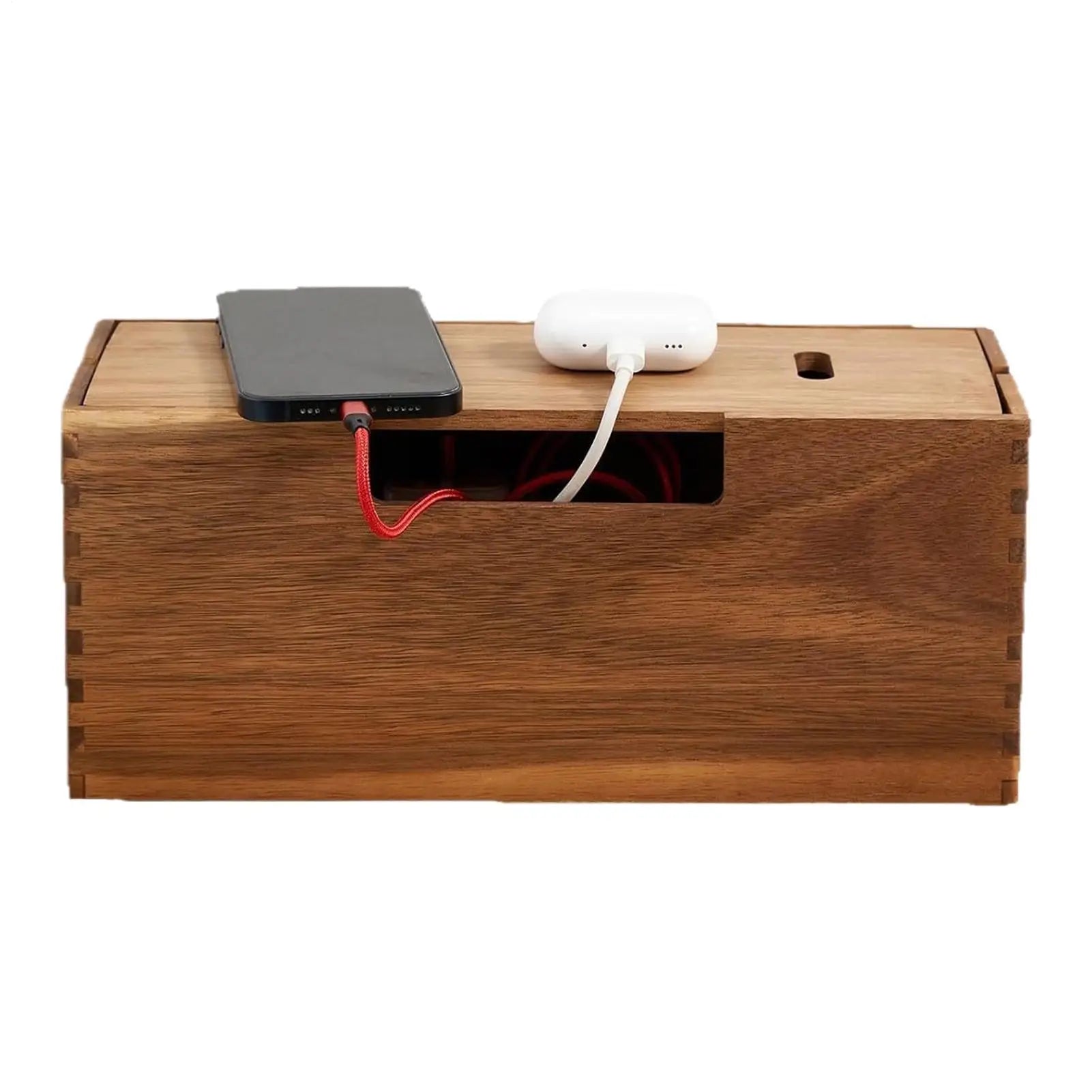 Cord Organizer Box Storage Box Large Capacity Data plug board Storage Box Desktop Cable Management Box Router Bracket