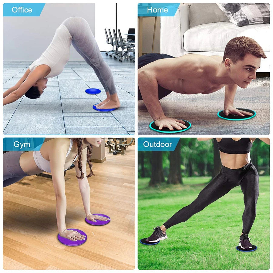 Fitness Gliding Disc Limb Coordination Training Yoga Gliding Pad Fitness Sports Slide