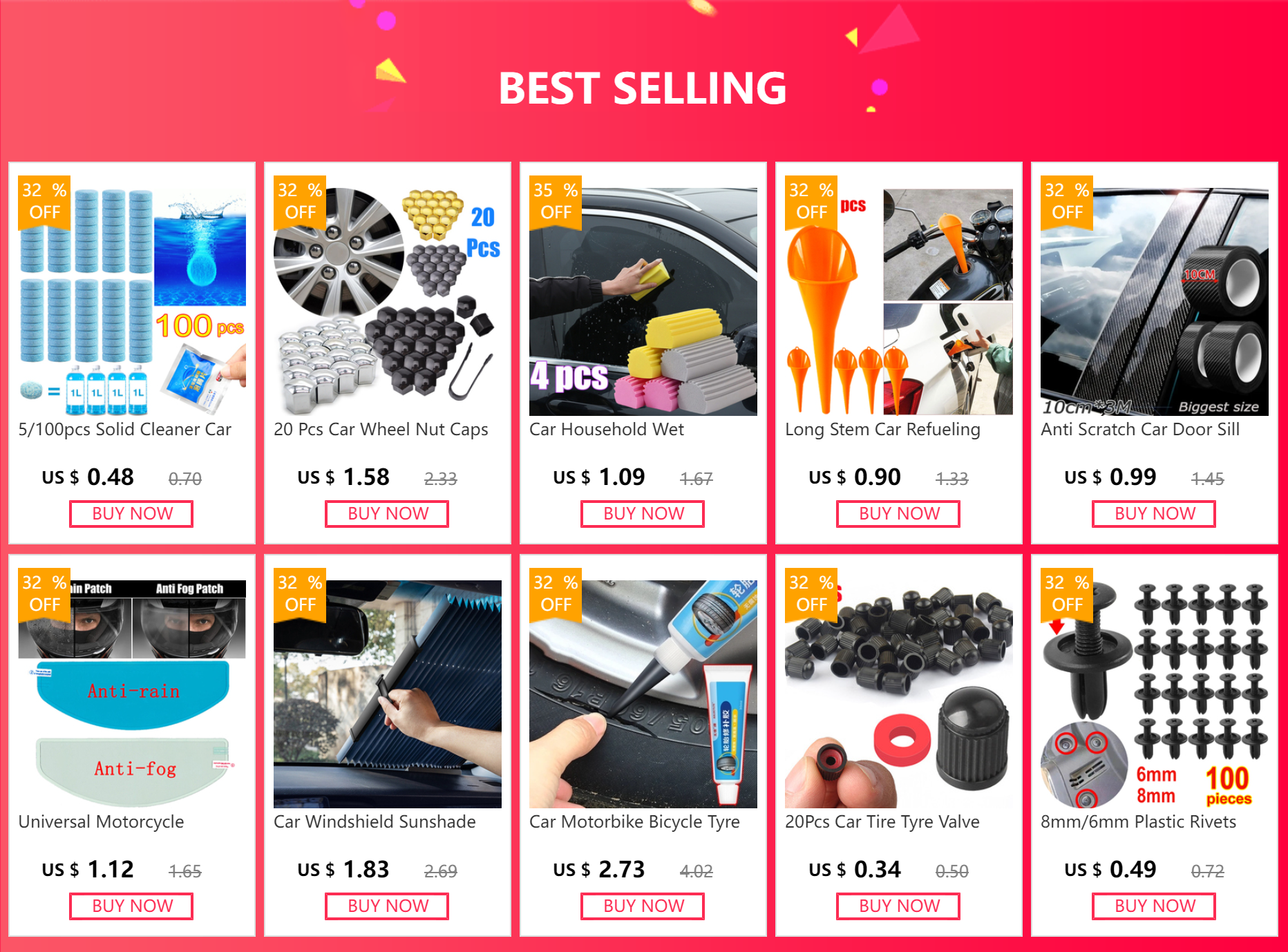 Car Air Conditioning Outlet Cleaning Brush Dust Remover Auto Dusting Blinds Keyboard Cleaner Car Interior Cleaning Accessories