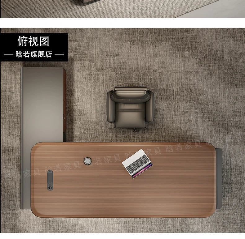 Home Office Writing Desk Modern Executive OfficeDesk Furniture Computer Desk L Shape ComputerDesk With Storage Office Desks