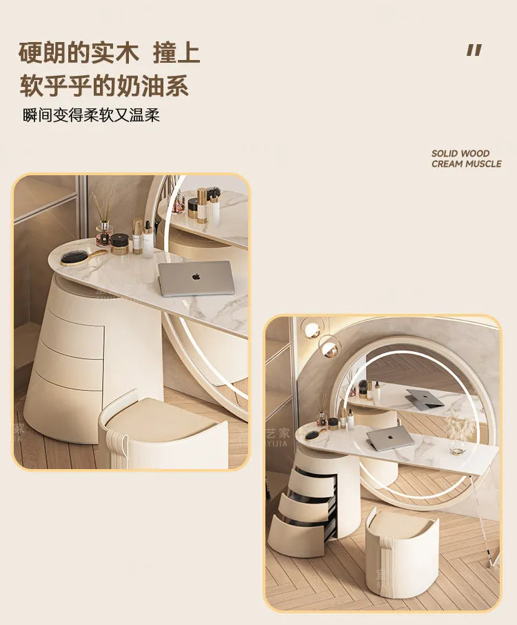 Oganizer Organizer Dressing Table Apartment Italian Ornaments Girls Dressing Table Drawer Modern Tocador Maquillaje Furniture