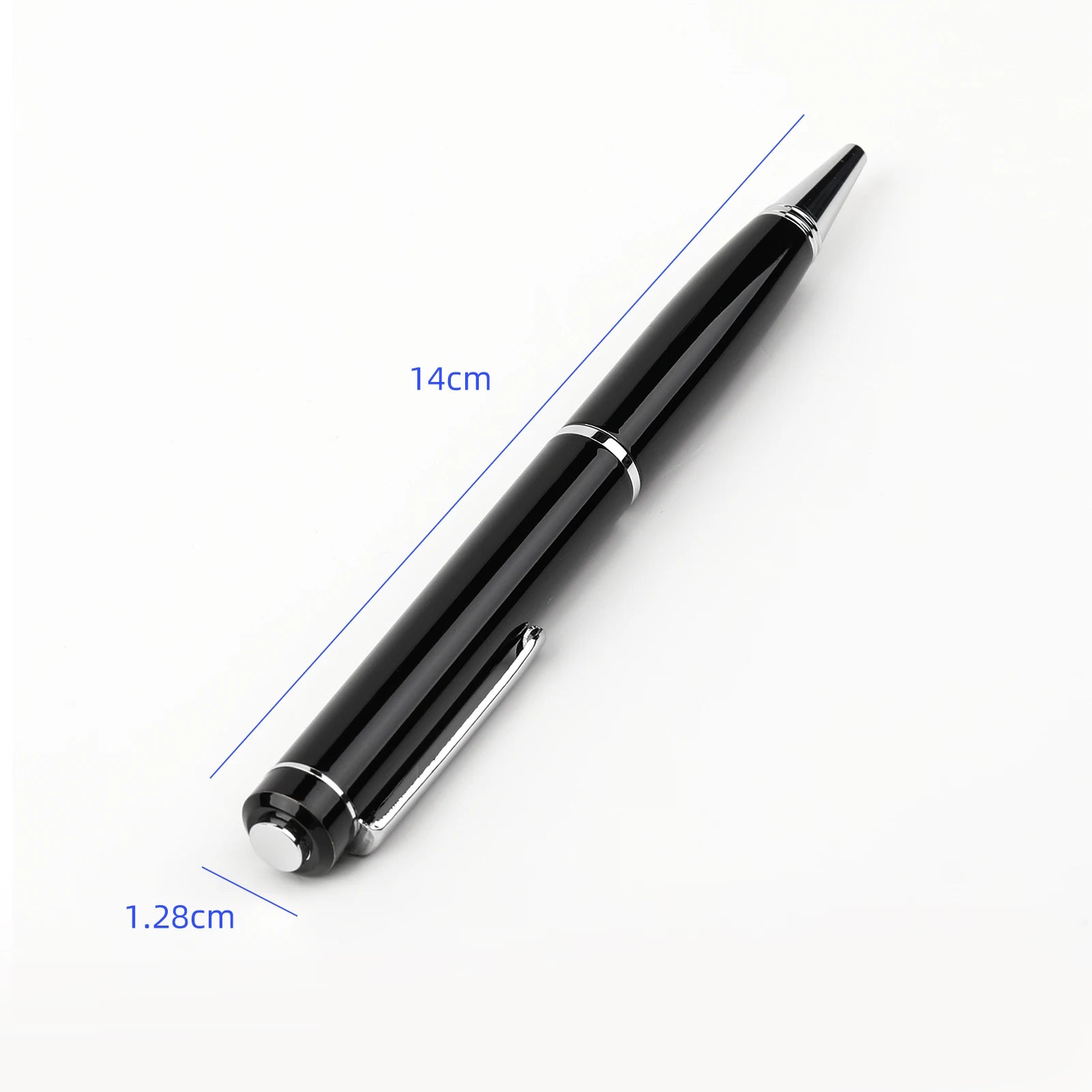 Digital Voice Recorder Pen Sound Audio Activated Dictaphone Recording Device Professional Music Player with USB Cable Earplug