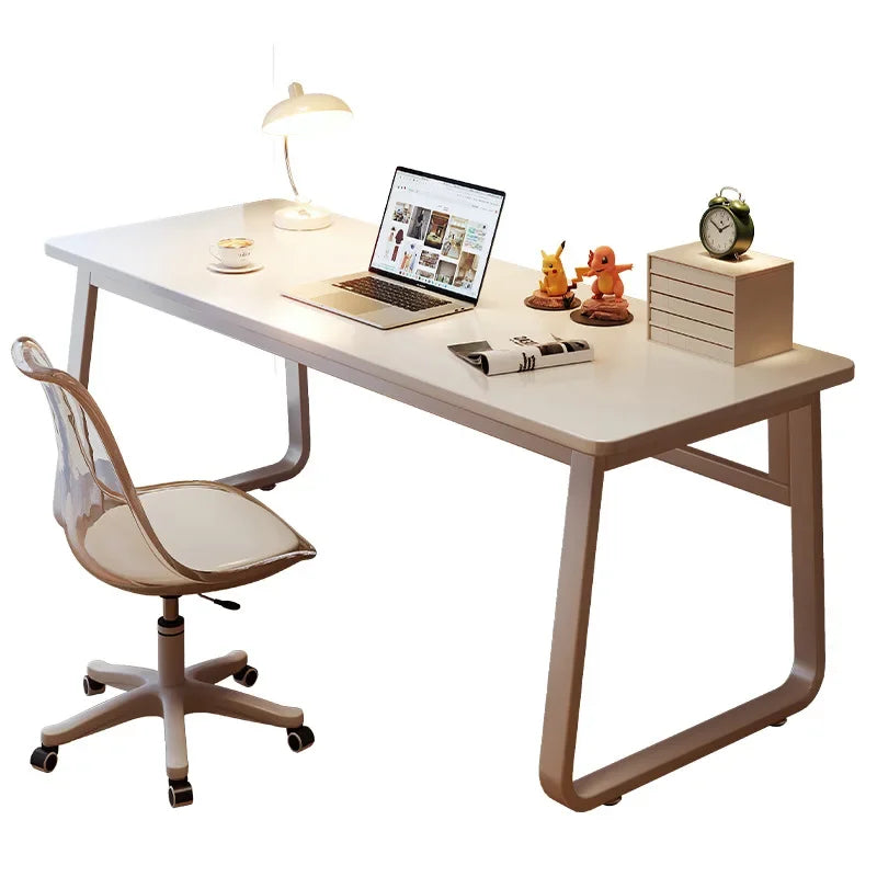 Desk for home use, student writing desk, study desk, small layout, minimalist office desk, bedroom desk, minimalist style, compu