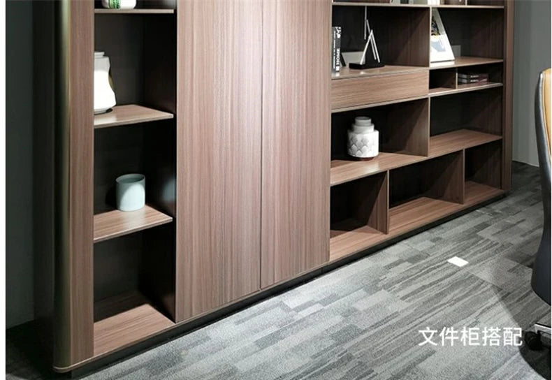 In Stock Standing Office Desk Executive Boss Minimalist High Quality Office Desk Modern European Escritorio Oficina Furniture