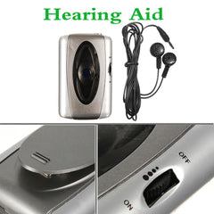 TV  Sound Amplifier with Headphone Assistance Device Listen Care Audio Loud-speaker Operated Voice Microphone Home