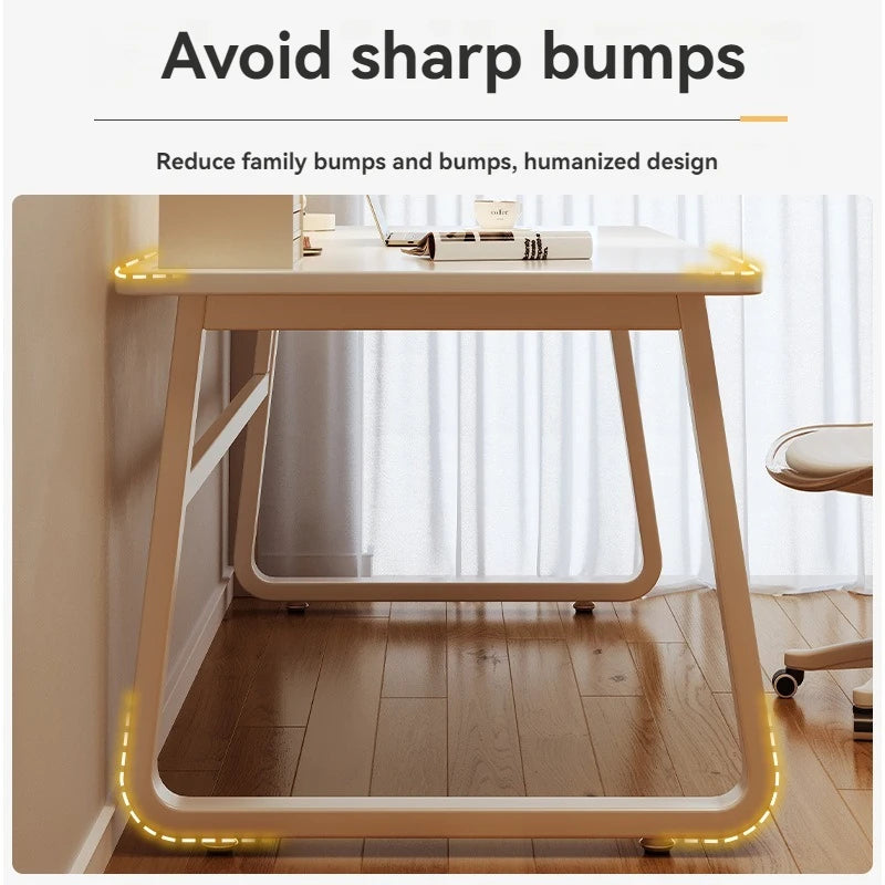 Desk for home use, student writing desk, study desk, small layout, minimalist office desk, bedroom desk, minimalist style, compu