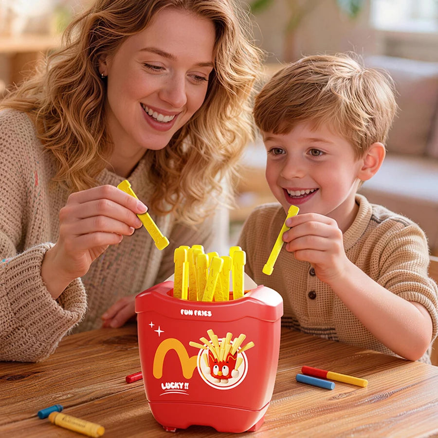 Kids Table Game Flying Fries Toy Family Party Game Interactive Parent Child Fun Board Game Educational Toy Gift