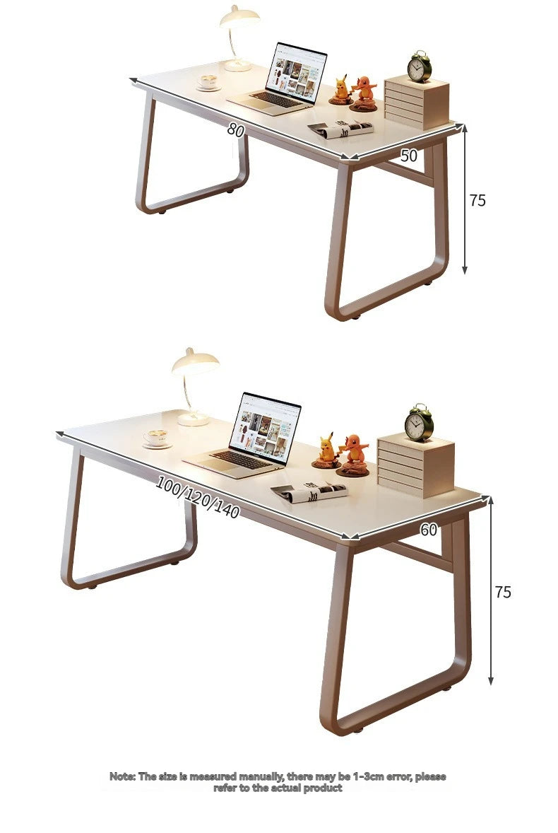Desk for home use, student writing desk, study desk, small layout, minimalist office desk, bedroom desk, minimalist style, compu