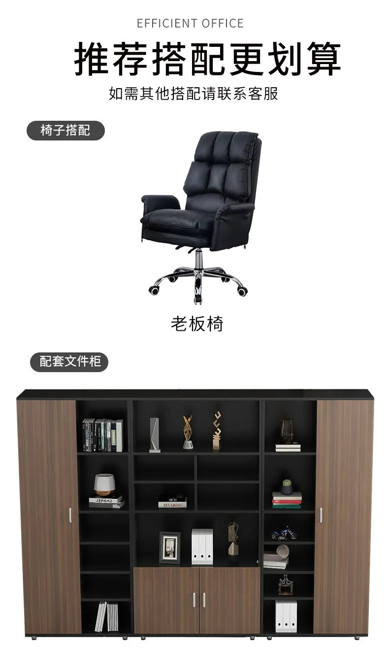 Standing Aesthetic Office Desk Design Large Organizers Modern Fashion Office Desk Interior Mesas Escritorio Room Furnitures