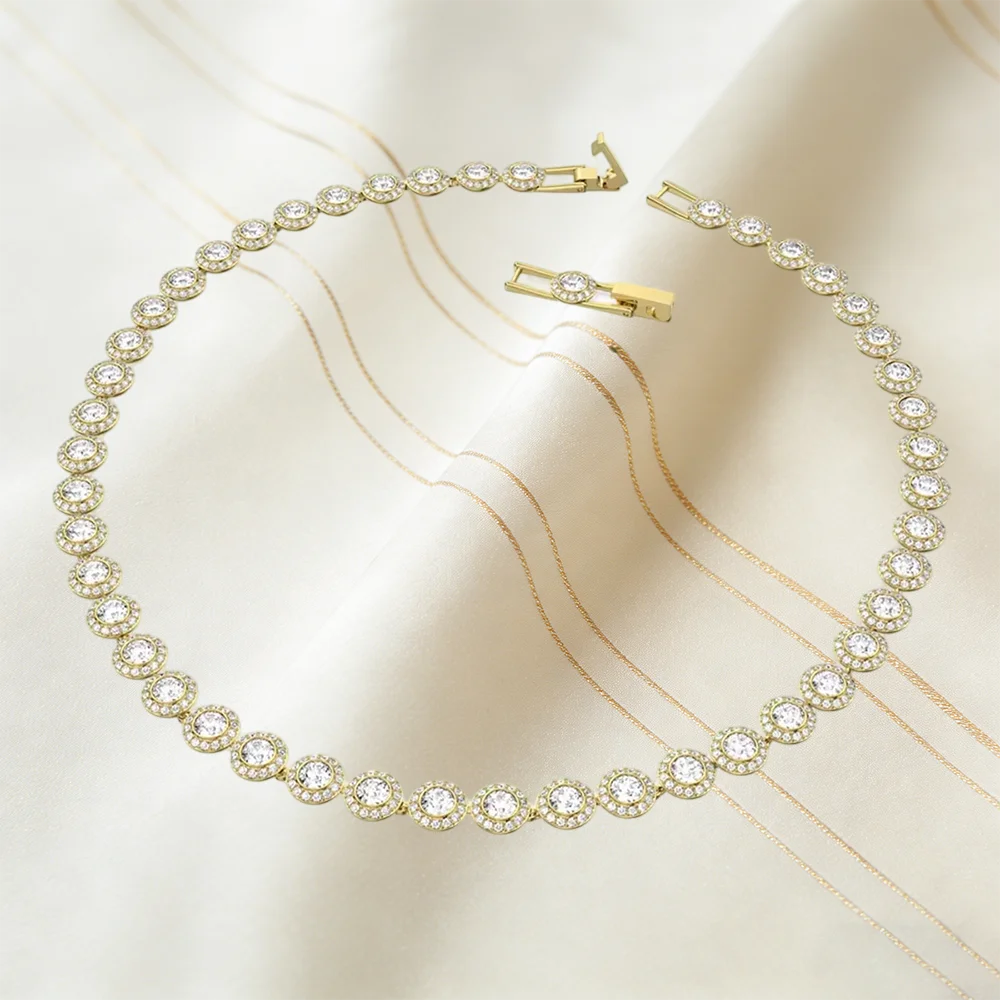 Elegant Charming Jewelry, Inlaid with Sparkling Zirconia for Daily Wear & Special Occasions, Add Sparkle To Your Look
