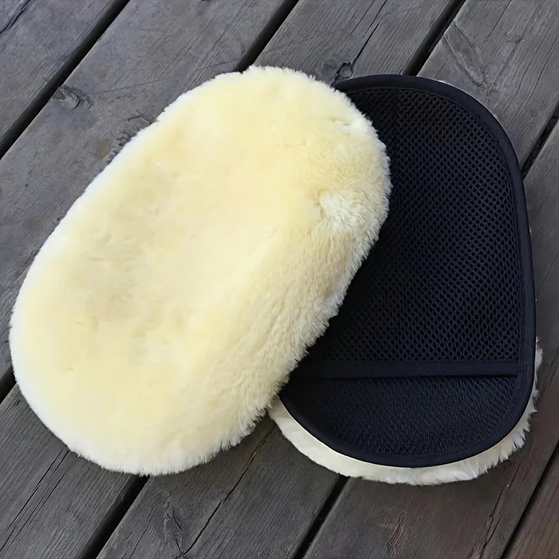 Cleaning gloves, suitable for household and vehicle use, efficient car cleaning, wiping essential tools, car cleaning hands