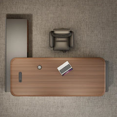 Home Office Writing Desk Modern Executive OfficeDesk Furniture Computer Desk L Shape ComputerDesk With Storage Office Desks