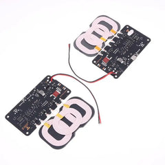 20W High-Capacity Wireless Charger for Car/Home Use; Includes Type-C Interface and 3-Coil DC9-32V Module