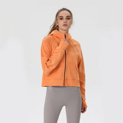 Yoga Clothes Gym Shirt Clothing Top Shirt Sports Coat for Women Long-sleeve Top Suit for Fitness Gym Clothes Shirts Sportswear
