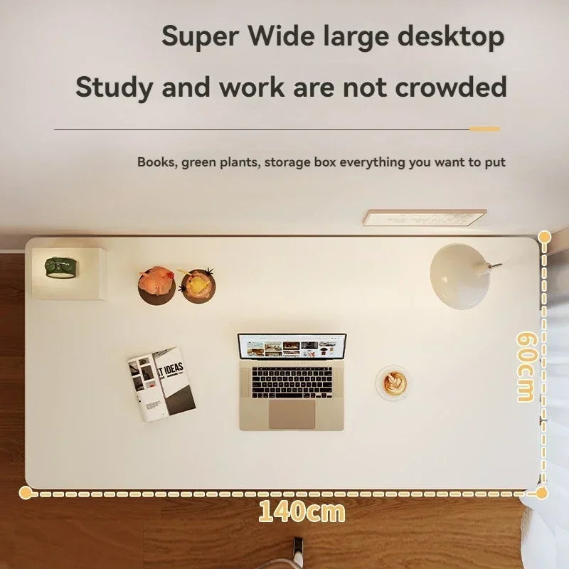 Desk for home use, student writing desk, study desk, small layout, minimalist office desk, bedroom desk, minimalist style, compu