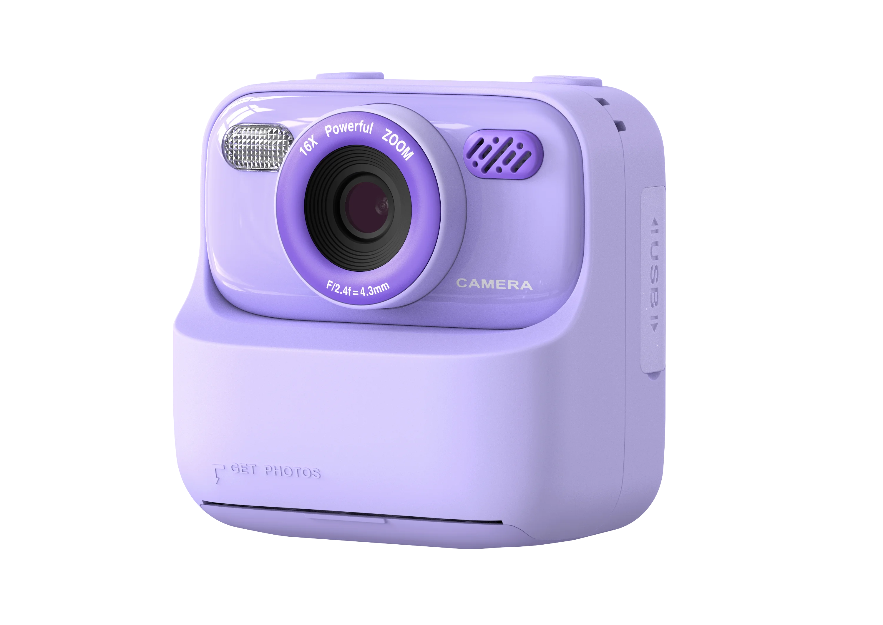 Kid Camera Instant Print Photo Kids Digital Camera Children Video Recorder Toys Pocket Thermal Photo Printer for Boys Girls Gift