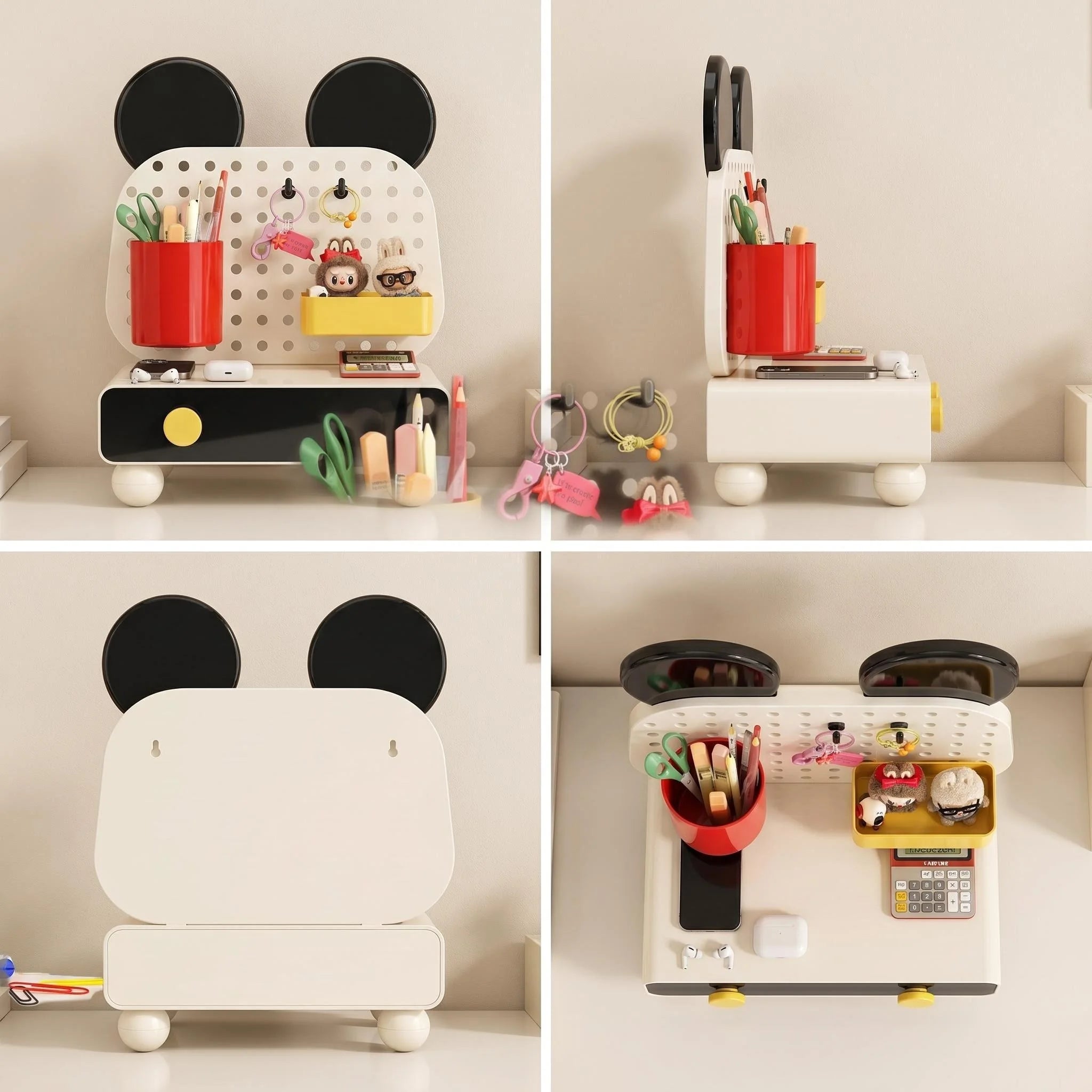 Desktop storage box and shelf,  for organizing keys and miscellaneous items in the entryway,cute and stylish, office desk, dormi