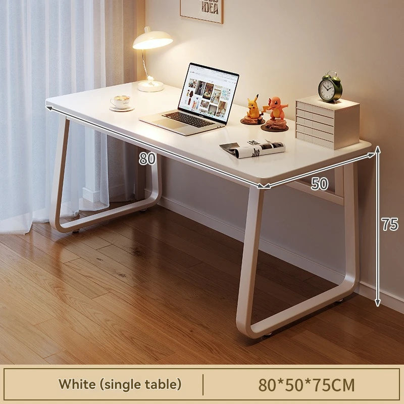Desk for home use, student writing desk, study desk, small layout, minimalist office desk, bedroom desk, minimalist style, compu