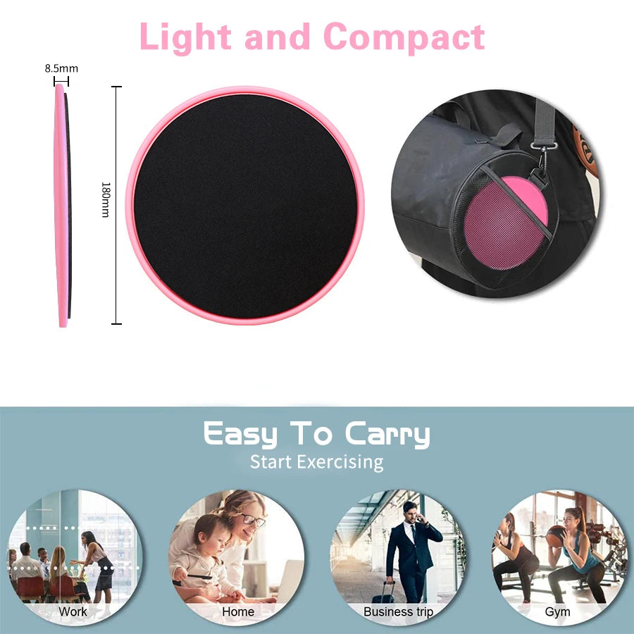 Fitness Gliding Disc Limb Coordination Training Yoga Gliding Pad Fitness Sports Slide