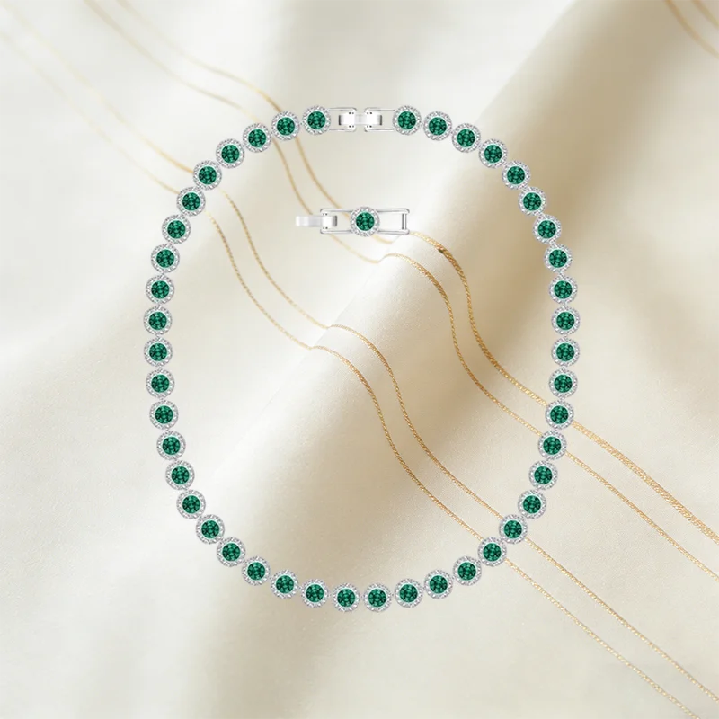 Elegant Charming Jewelry, Inlaid with Sparkling Zirconia for Daily Wear & Special Occasions, Add Sparkle To Your Look