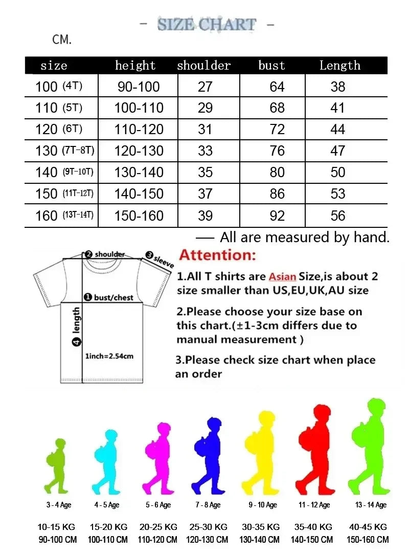 Kids T - Shirt with Scary Cartoon Girl Graphic, Unique Design for Children, Top - Quality Fabric, Perfect Choice for Casual Wear
