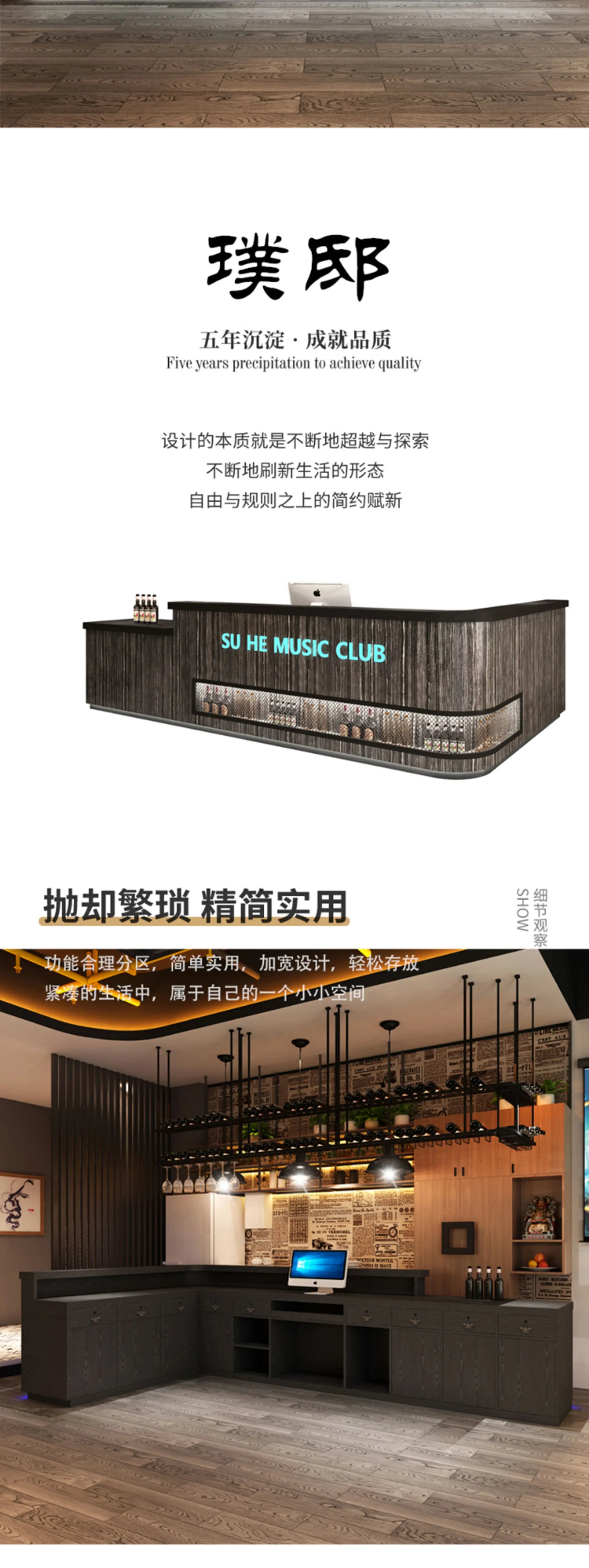 Illuminated Luxury Reception Desks Checkout Counter Glamour Unique Reception Desks Mdf Beautyo Mostrador Commercial Furniture