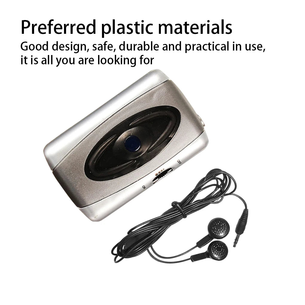 TV  Sound Amplifier with Headphone Assistance Device Listen Care Audio Loud-speaker Operated Voice Microphone Home