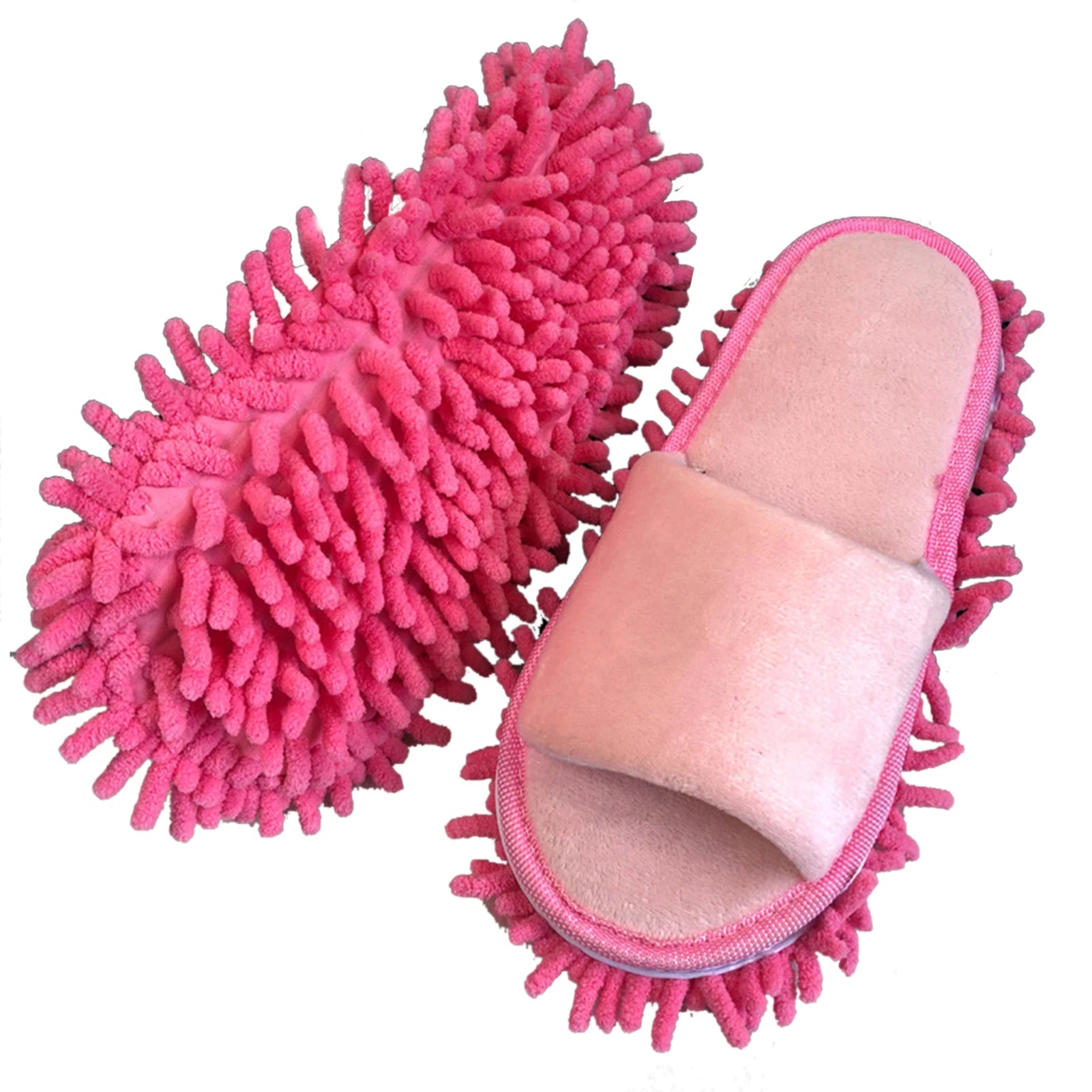 Floor Slippers Cleaning Slipper Floor Slippers Lazy Open Toed Mop Slipper Home Use Soft Pure Color Cleaning Slipper