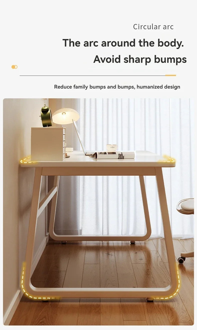 Desk for home use, student writing desk, study desk, small layout, minimalist office desk, bedroom desk, minimalist style, compu