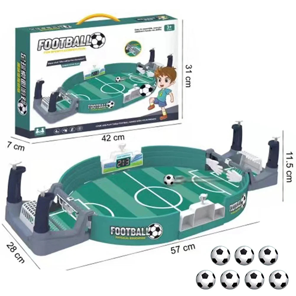 Kids Football Battle Board Game with 2/4/7 Footballs Parent-child Interactive  Leisure Soccer Battle  for Kids Adults