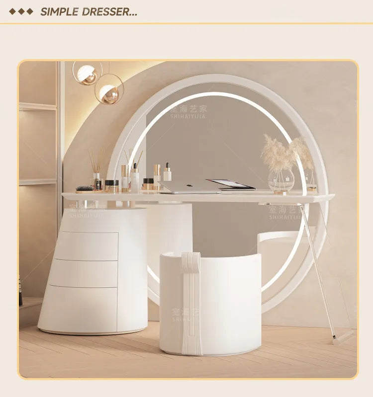 Oganizer Organizer Dressing Table Apartment Italian Ornaments Girls Dressing Table Drawer Modern Tocador Maquillaje Furniture