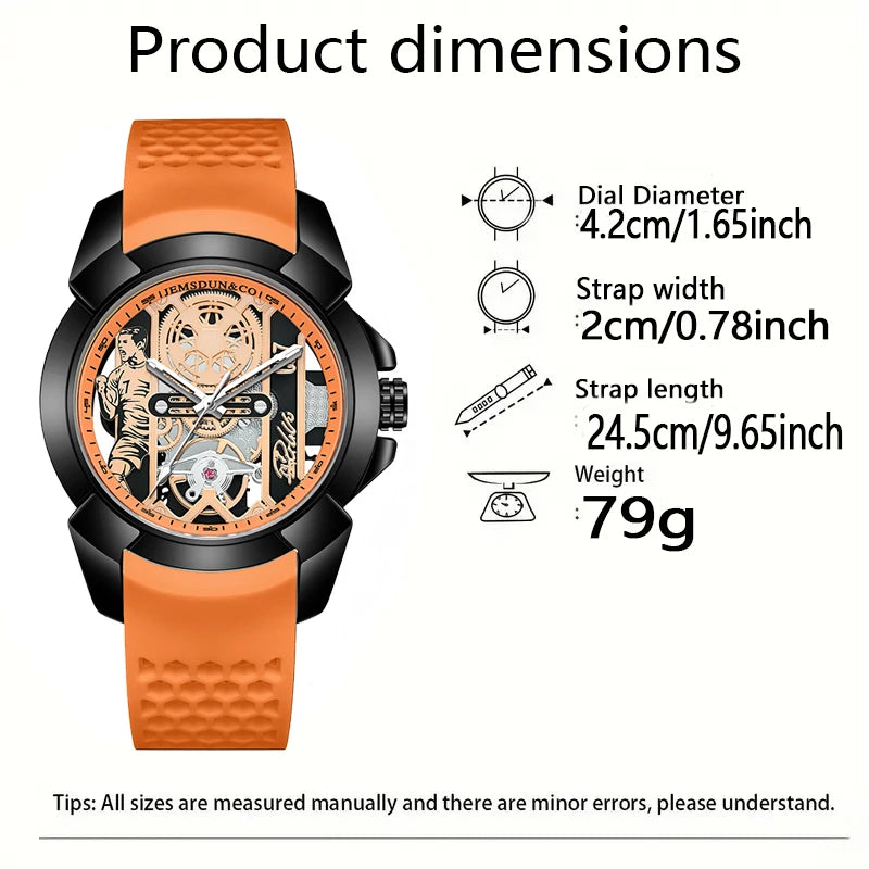 New Trendy Men's Fashion Watches, Exquisite Design, Stylish and High-End Fashion Sports Wristwatches, Suitable for Everyday Wear. Suitable for Men.